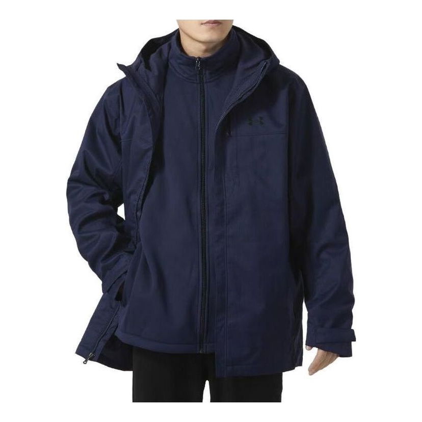 Parka Under Armour Three-in-One Warm Jacket Modrá | 1300663-410