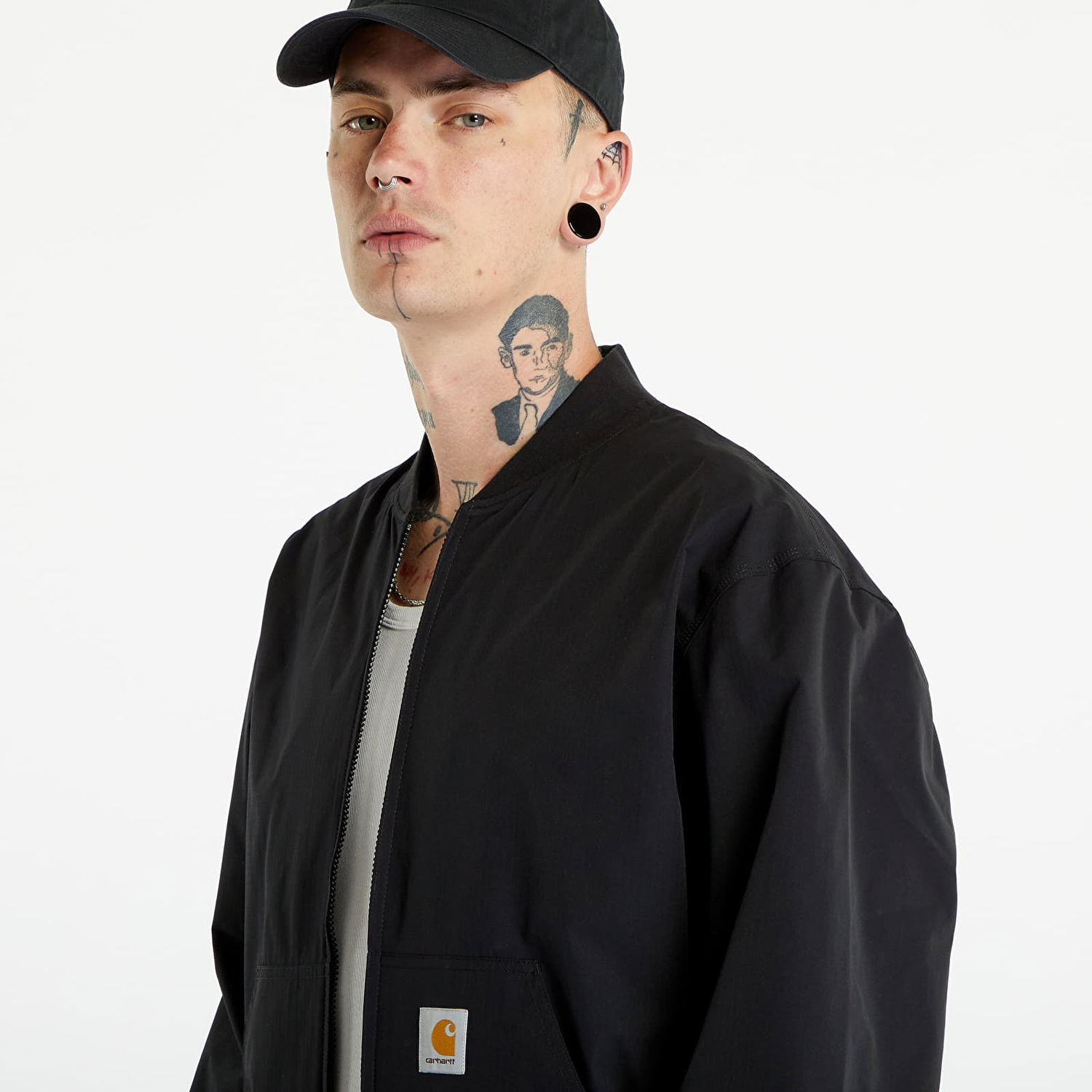 Bomber bunda Carhartt WIP Active Bomber Black Čierna | I032150.89XX, 1