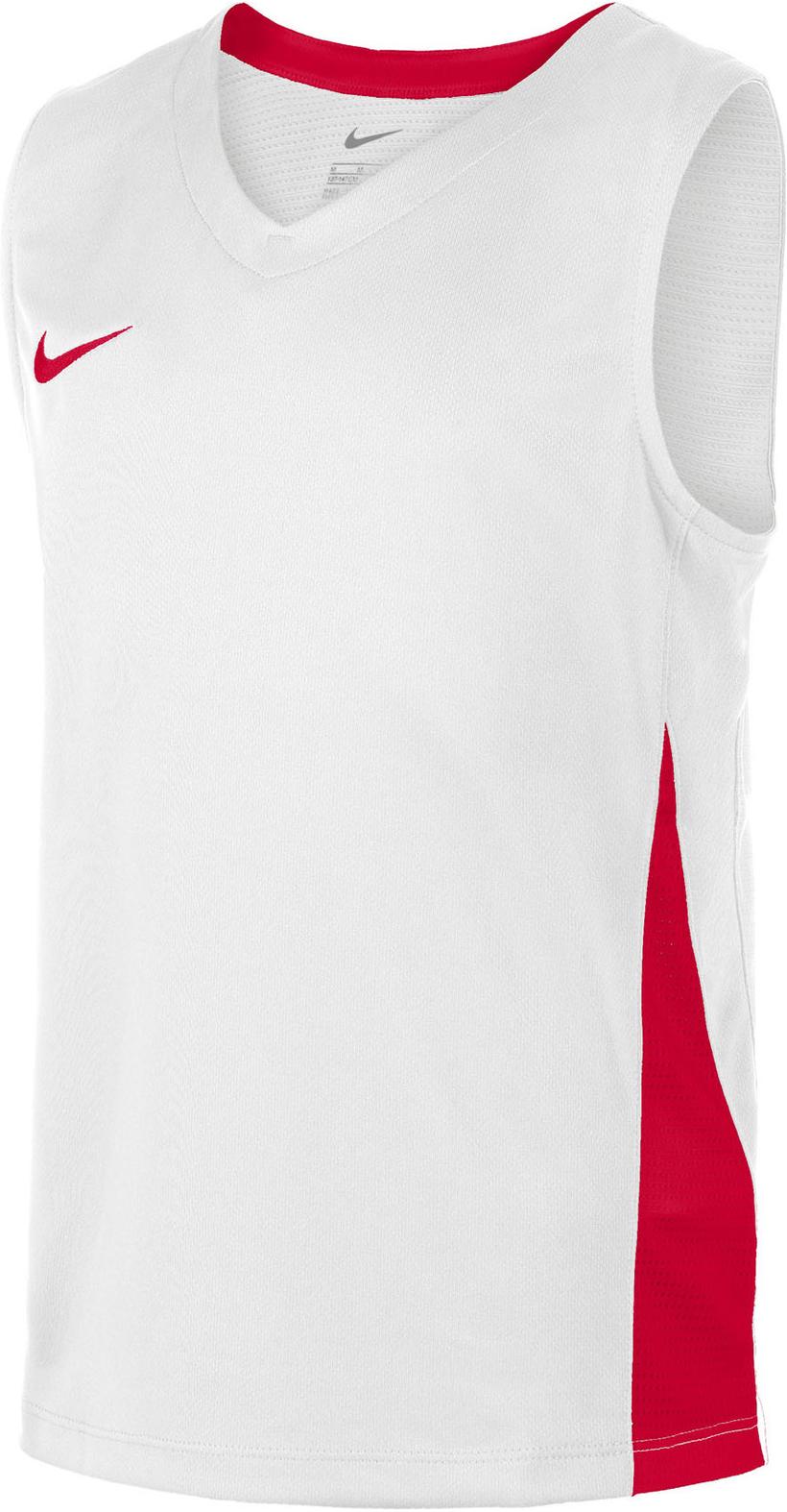 Dres Nike Team Basketball Stock Sleeveless V-Neck Jersey Biela | nt0200-103, 0