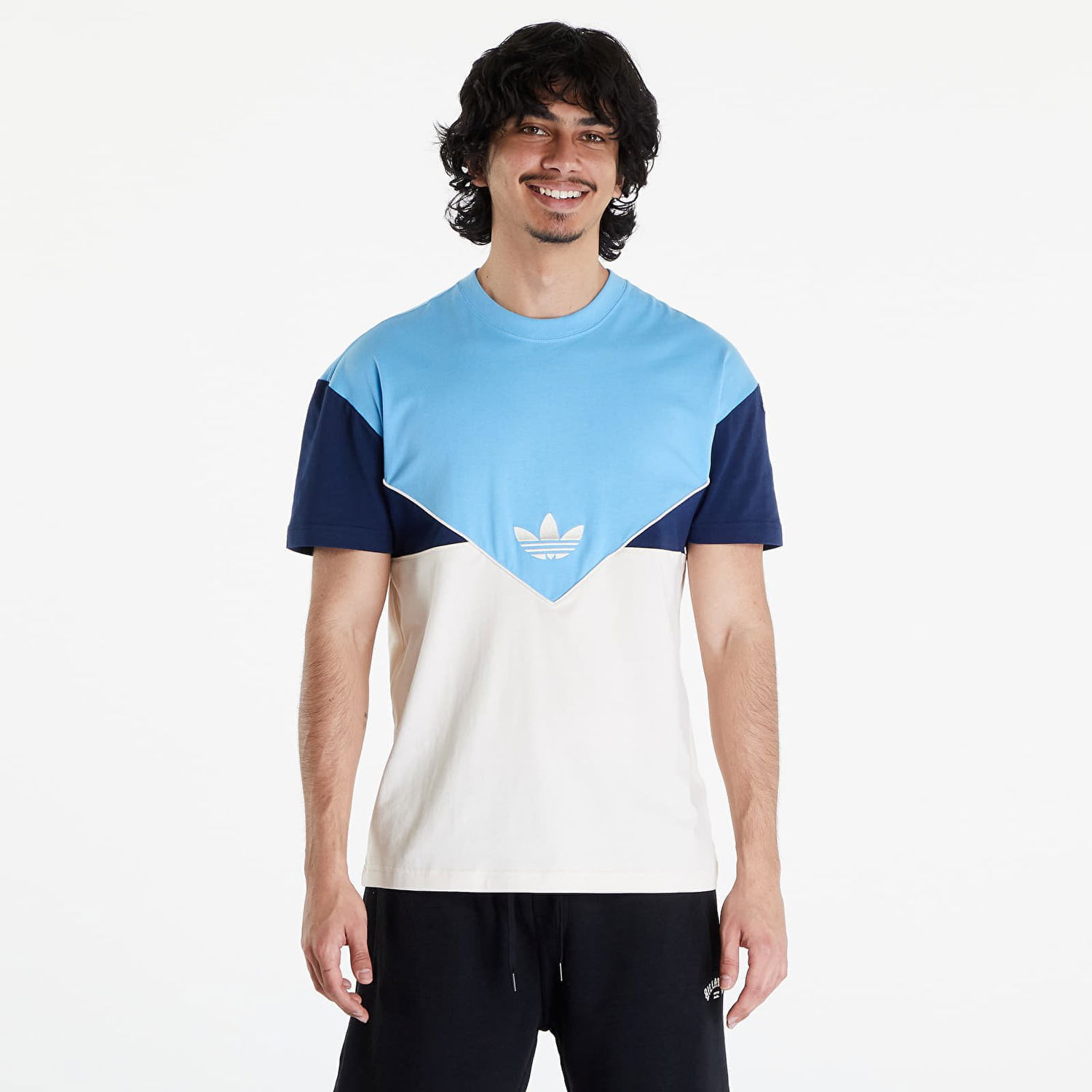 Tričko adidas Originals Adicolor Seasonal Archive Tee Semi Blue Burst/ Wonder White/ Night Indigo Modrá | IM9423, 0