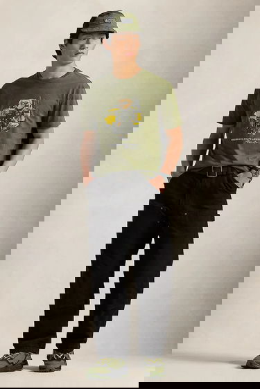 Tričko Polo by Ralph Lauren Cotton Polo Bear Jeep Graphic T-shirt Zelené | 710854497, 2