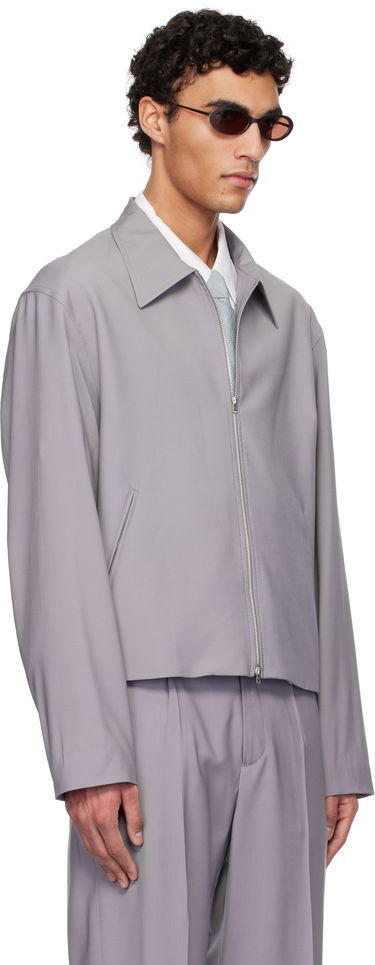 Bunda OUR LEGACY OUR LEGACY Mini Zip-Up Jacket Šedá | M2250MDL, 1