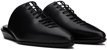 Oblečenie Ann Demeulemeester Ann Demeulemeester River Lace-Up Mules Čierna | 2401-W-F22-LT011-099, 3