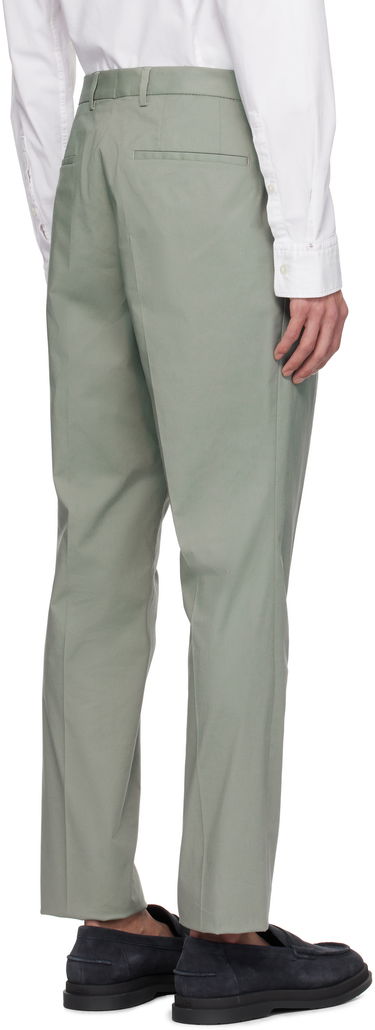 Nohavice BOSS Hugo Pleated Trousers Zelené | 50532994, 2