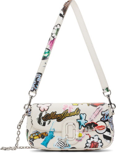 Taška cez rameno Marc Jacobs Marc Jacobs 'The Sticker Clover' Shoulder Bag Biela | 2S5HSH027H02, 0