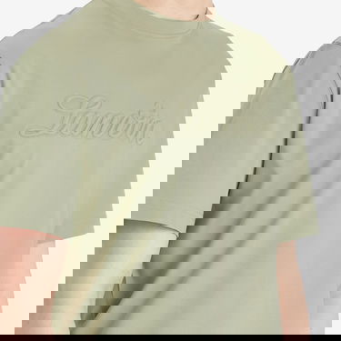 Tričko LANVIN Lanvin Debossed Script Logo T-Shirt Zelené | RM-TS0115-J170-P25-025, 5