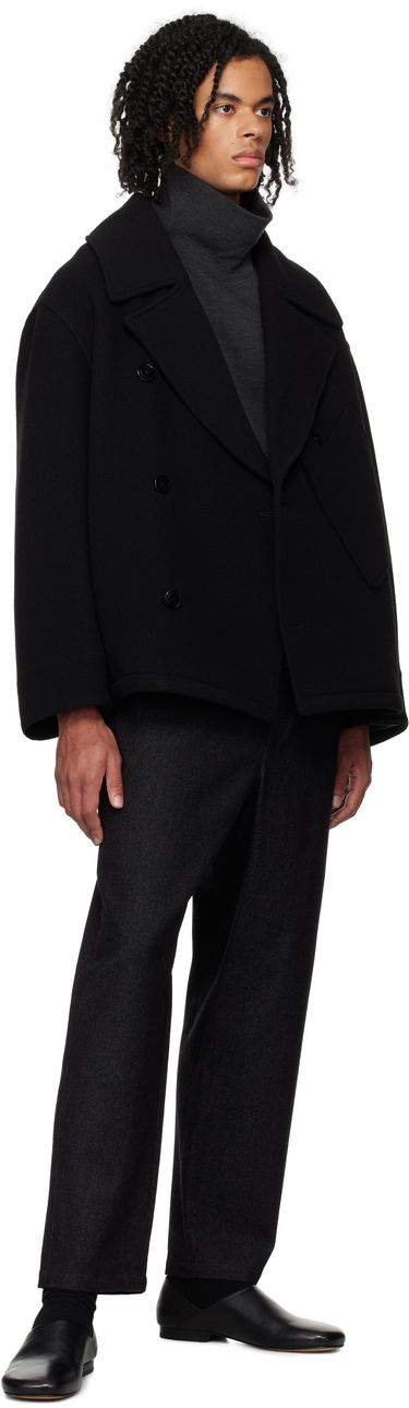 Kabáty LEMAIRE Lemaire Dispatch Peacoat Čierna | OW1114 LF1116, 3