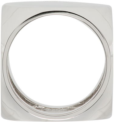 Prsteň We11done We11done Logo Dice Ring Metalická | WD-AJ1-22-704-U-BK, 1