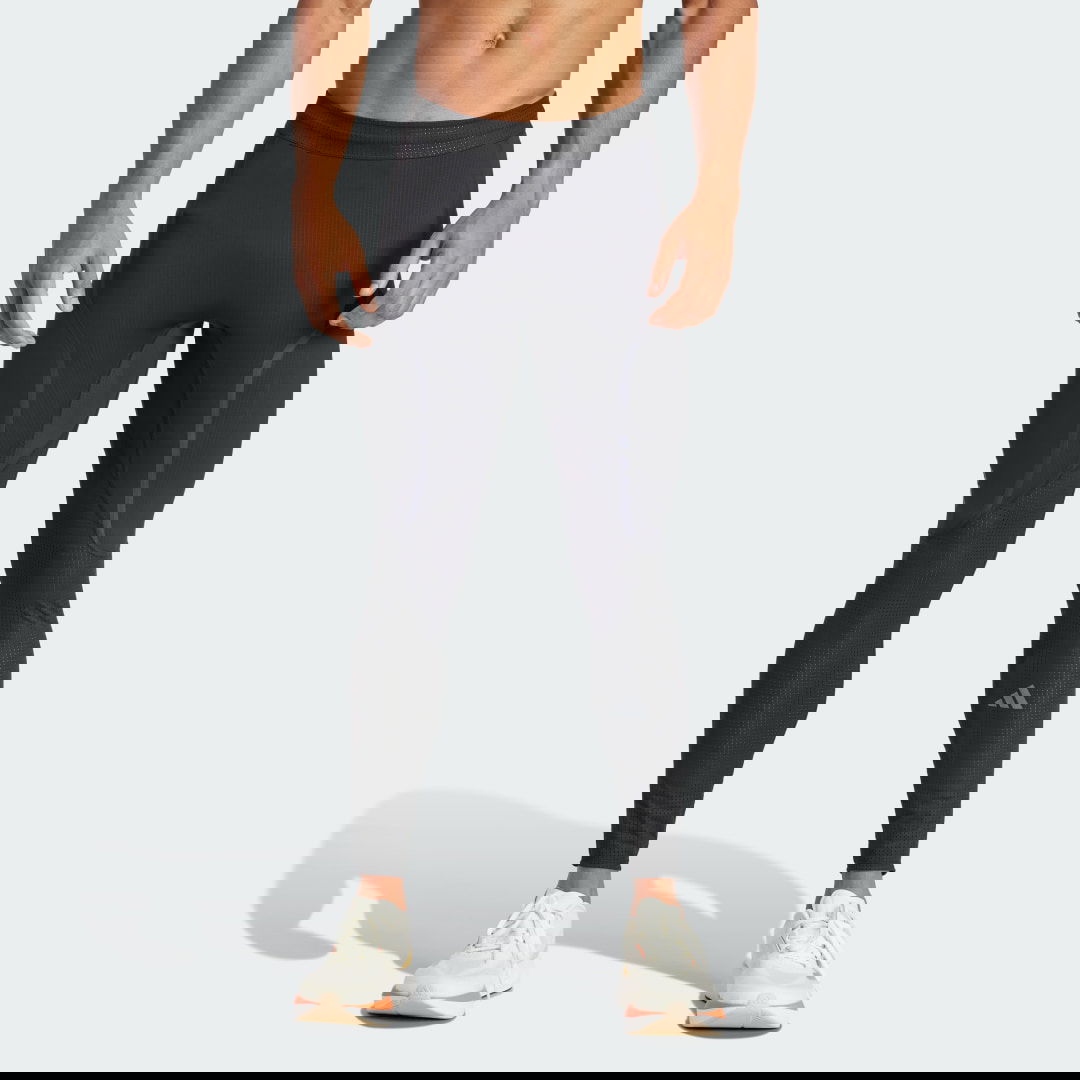 Legíny adidas Performance Adizero Running Long Leggings Čierna | IK9717, 1
