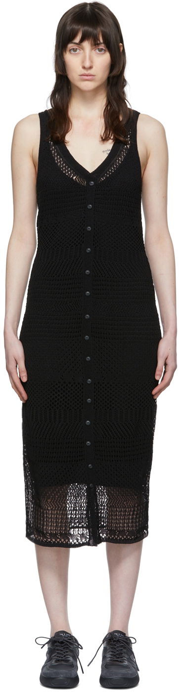 Šaty rag & bone Rag & Bone Knit Midi Dress Čierna | WAS22P0135213, 0