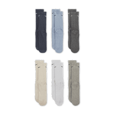 Ponožky Nike Everyday Plus Cushioned Training Socks (6 Pairs) Šedá | SX6897-901, 1