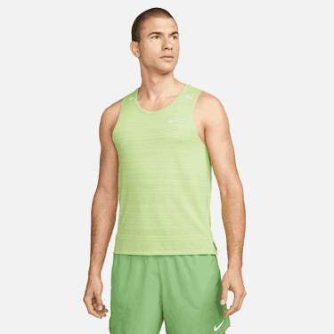 Tielko Nike Dri-FIT Miler Running Tank Top Zelené | CU5982-332, 2