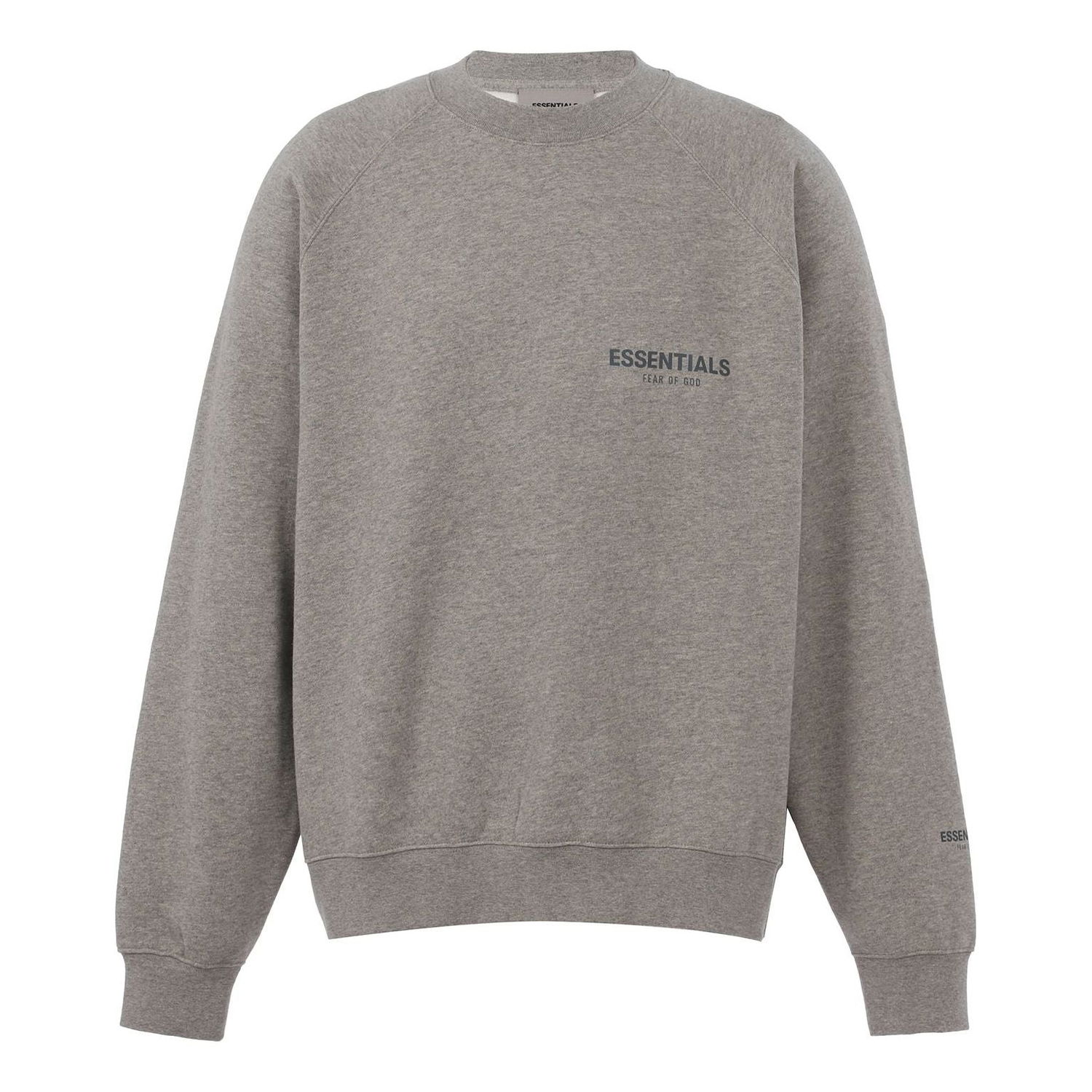 Sveter Fear of God Essentials Pullover Crewneck Sweatshirt Šedá | FOG-FW21-369, 0