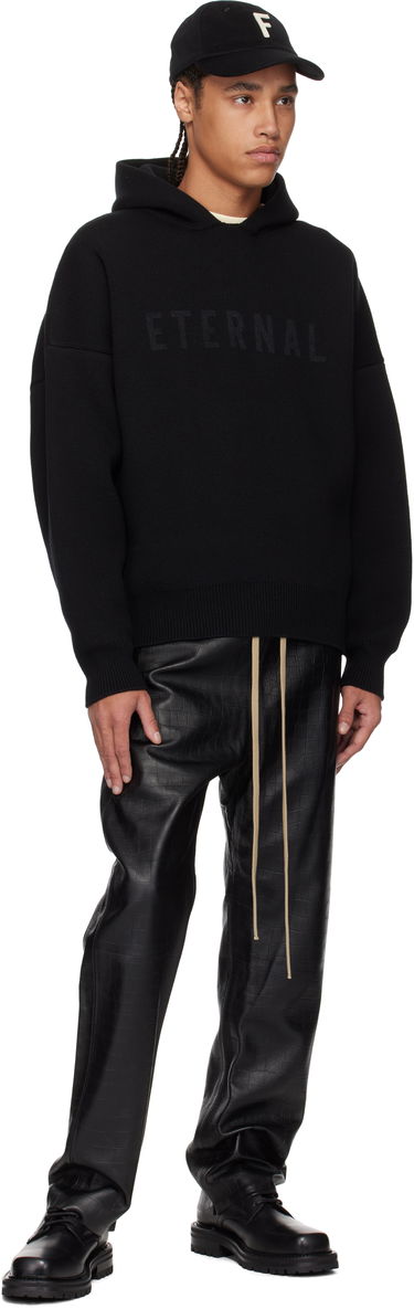 Tepláky Fear of God Fear of God Forum Leather Pants Čierna | FGE240-4141CEN, 3