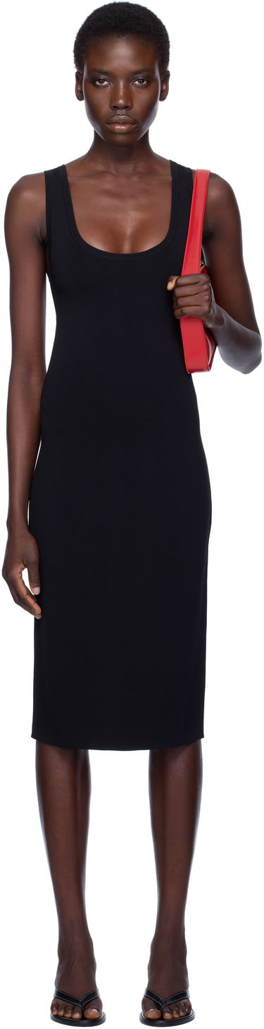 Šaty TOTEME TOTEME Short Tank Midi Dress Čierna | 253-WRD0233-YA0187, 0