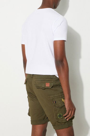 Šortky Alpha Industries Shorts Zelené | 186209.142, 2