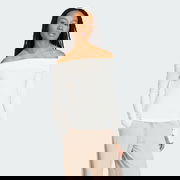 Off-Shoulder Long Sleeve Top