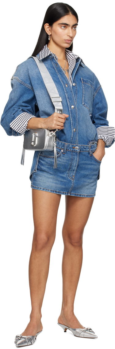 Ľadvinka Marc Jacobs Marc Jacobs 'The Metallic Snapshot' Bag Metalická | 2F3HCR056H01, 3