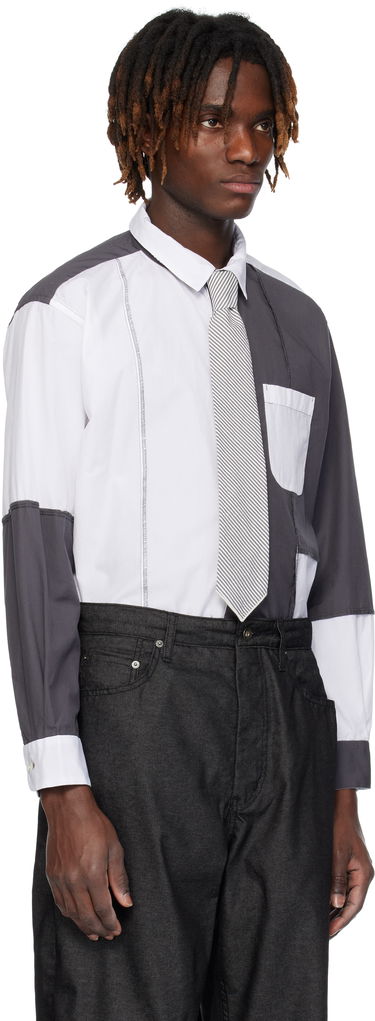 Košeľa Engineered Garments Engineered Garments Short Collar Shirt Biela | 25S1A017, 4
