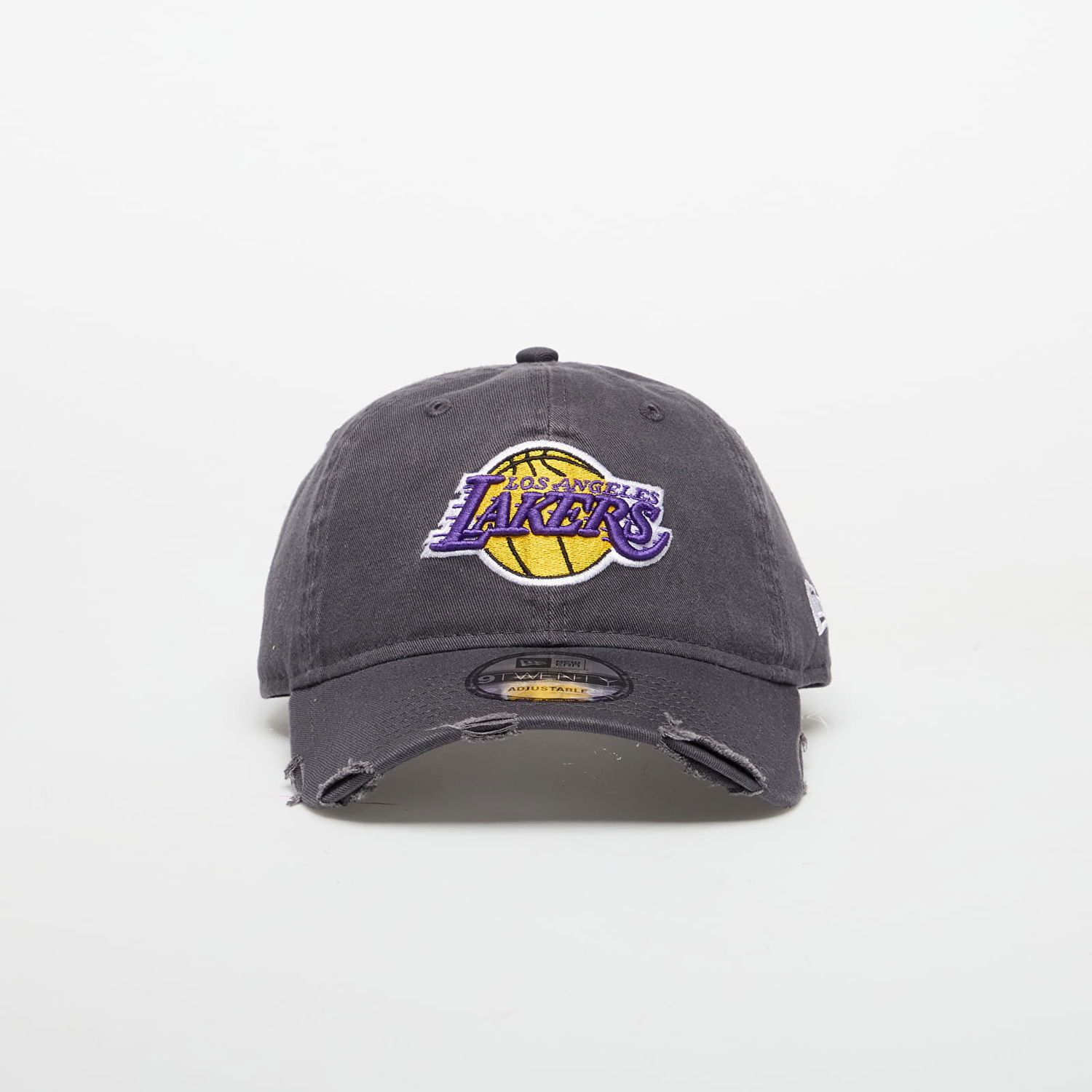 Šiltovka New Era Washed Distressed Baseball Cap Los Angeles Lakers Šedá | 60691107, 0