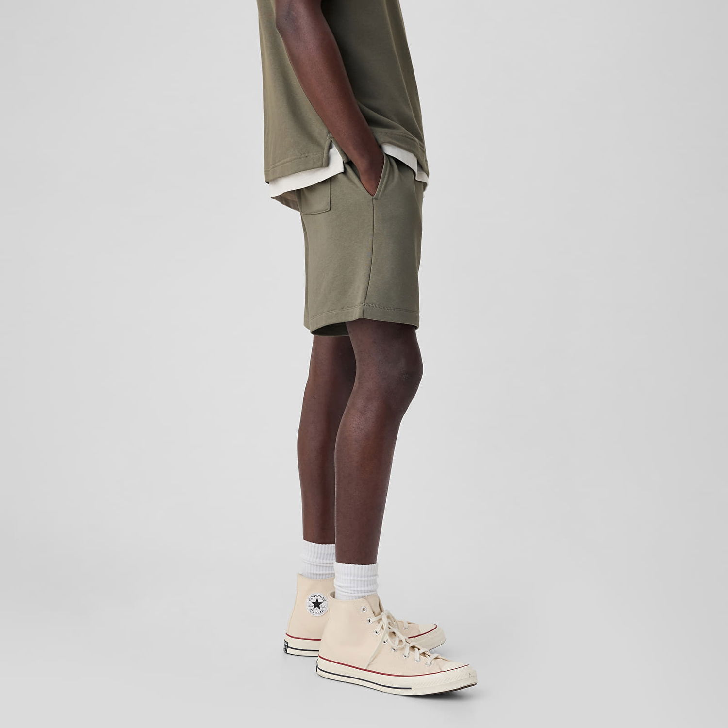 Šortky GAP Logo Shorts Sage Zelené | 862308-02, 1