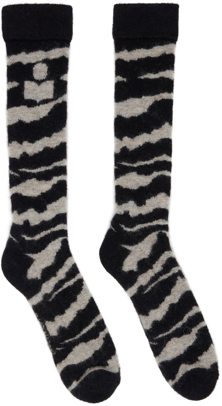 Ponožky ISABEL MARANT Shona Socks Čierna | CT053JFA-B3C12A