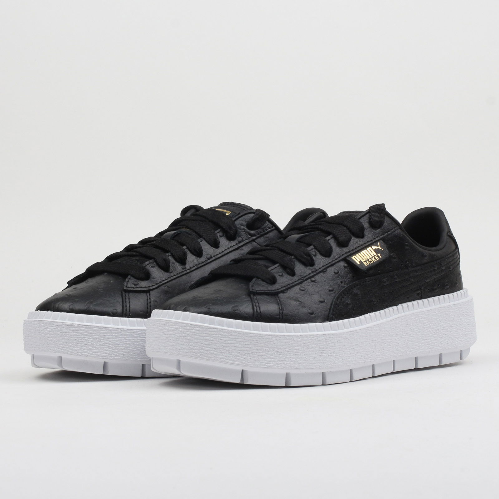 Platform Trace Ostrich Wn's black - black