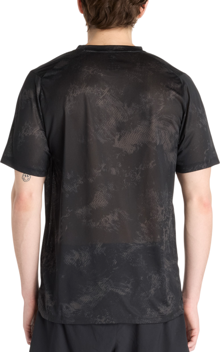 Tričko New Balance Athletics Printed Short-Sleeve T-Shirt Čierna | mt53201-cas, 1