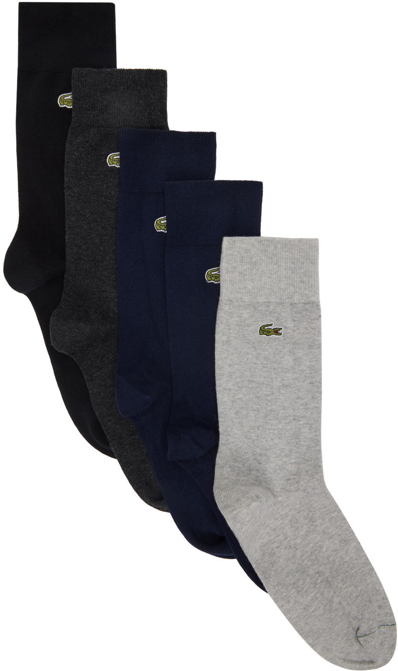 Spodná bielizeň a ponožky Lacoste Five-Pack Čierna | RA8069, 0