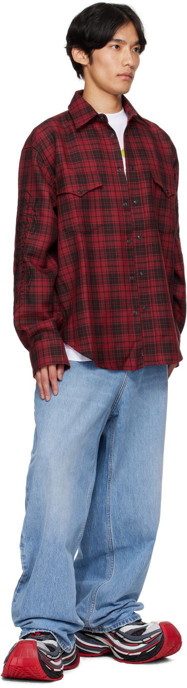 Džínsy VETEMENTS Vetements Anarchy Reworked Jeans Modrá | UH76DP120LB1, 3