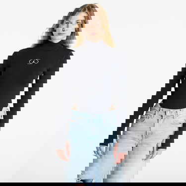 Body Jordan Flight Mountainside Long-Sleeve Mock Neck Bodysuit Čierna | HV0350-010, 0