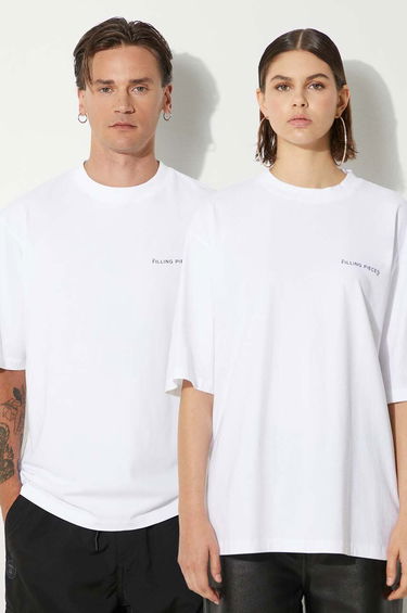 Tričko Filling Pieces Boxy T-Shirt Biela | 74413781901, 0