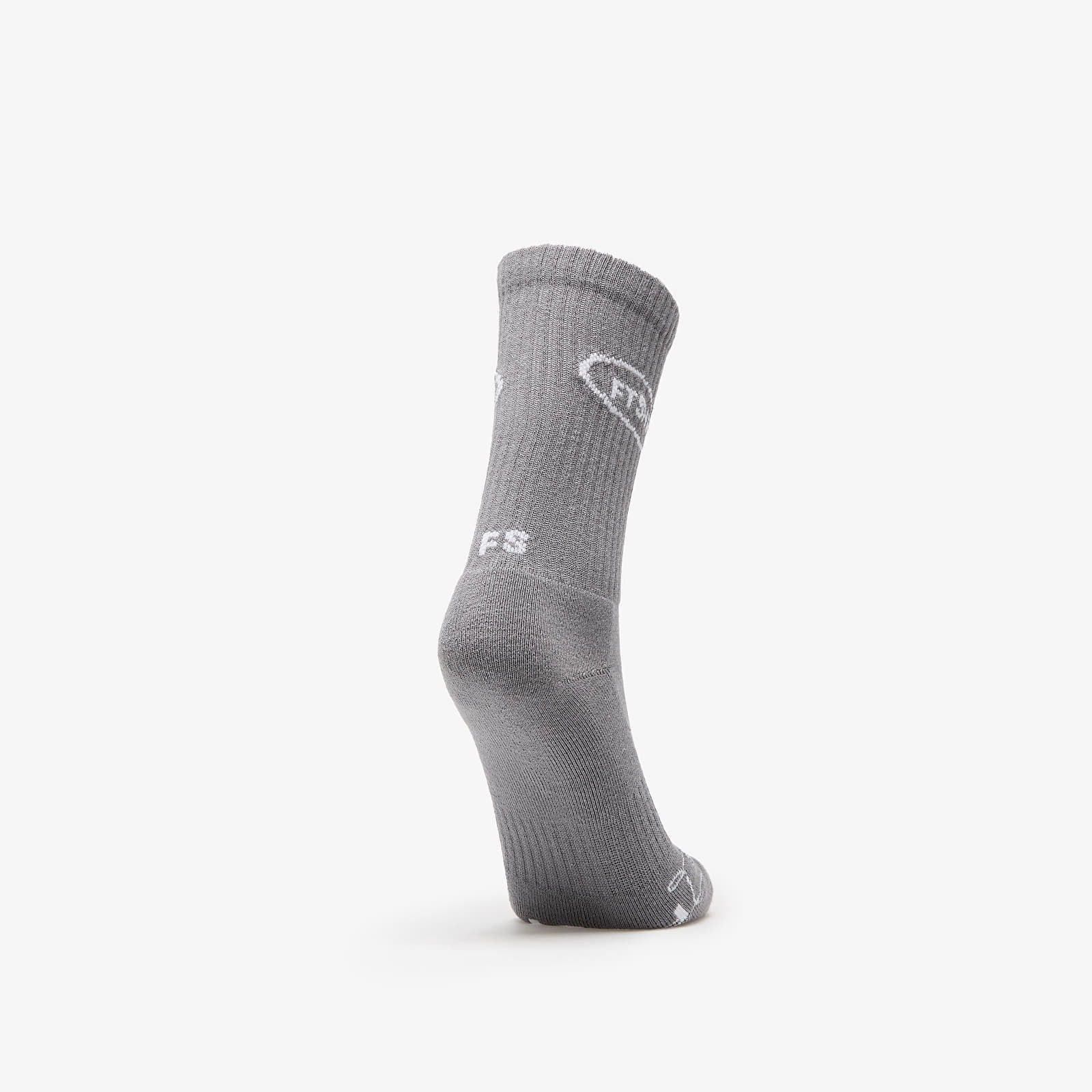 Basic Crew Socks 3-Pack Black/ White/ Grey