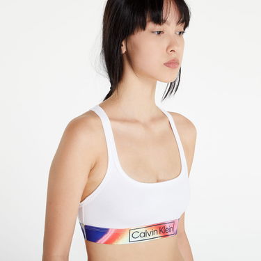 Podprsenka CALVIN KLEIN Organic Cotton Bralette Pride Biela | QF6825E 100, 3