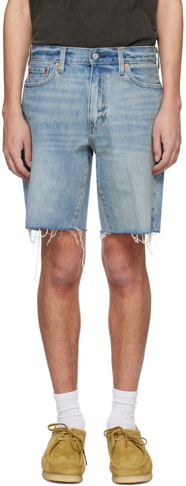 Šortky Levi's Blue 468 Stay Loose Denim Modrá | A8461-0005, 0