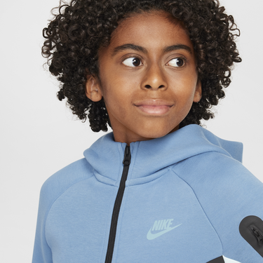 Mikina Nike Nike Sportswear Tech Fleece Full-Zip Hoodie Modrá | HV5867-474, 2