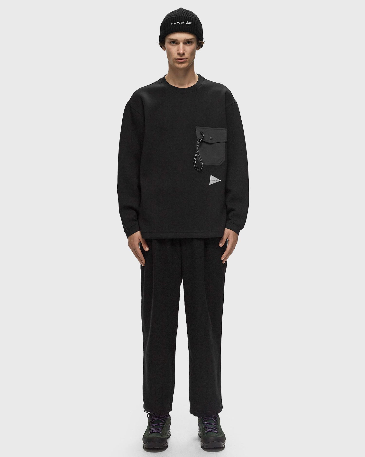 Mikina and wander Airly Warm Pullover Čierna | 5744284163-010, 1