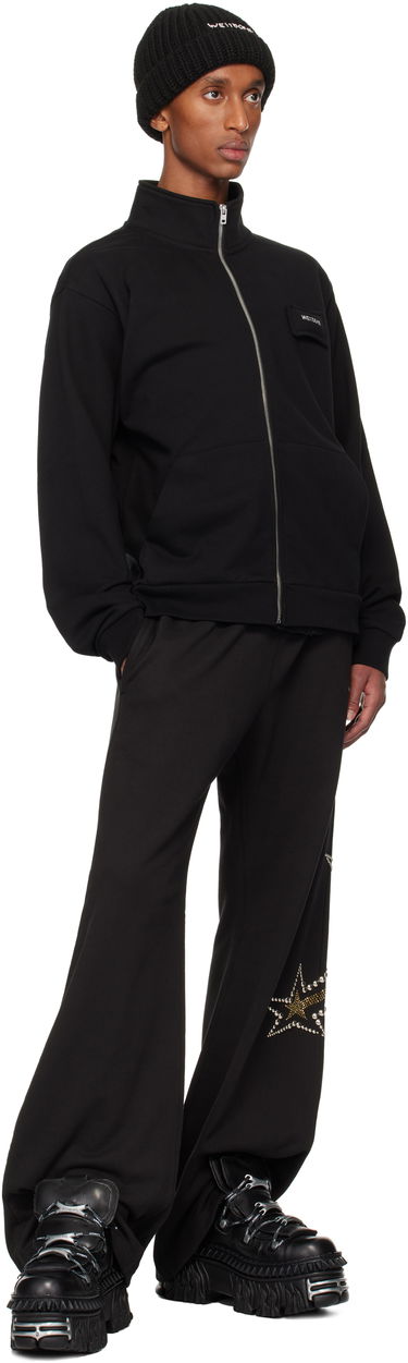 Mikina We11done Pillow Logo High-Neck Jacket Čierna | WD-TJ3-24-827-U-BK, 3