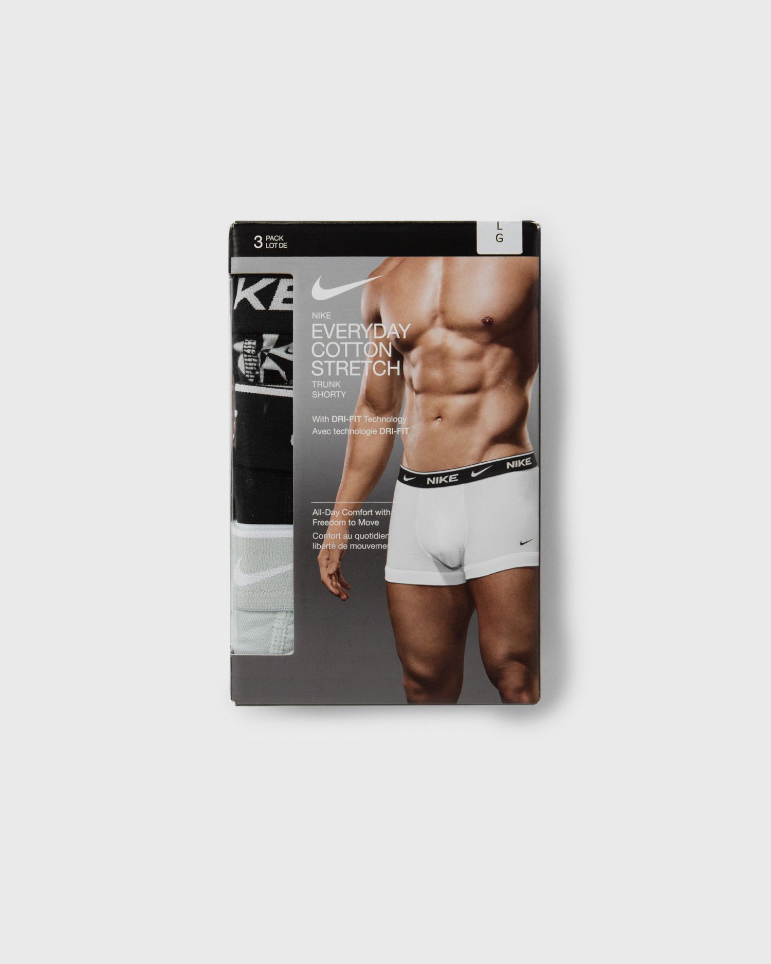 Boxerky Nike Everyday Stretch Trunks (3-Pack) Rôznofarebný | 000PKE1008-029, 1