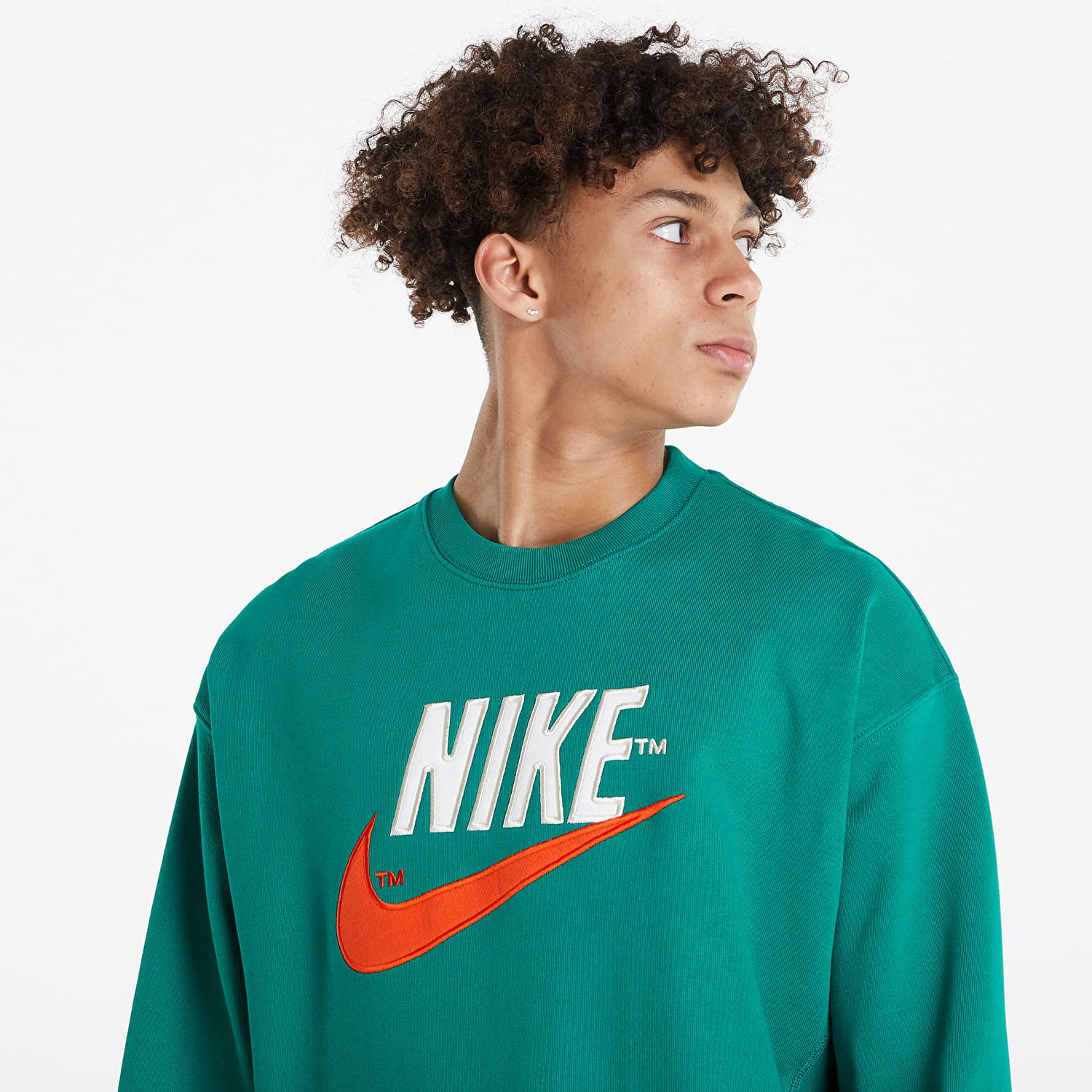 Mikina Nike NSW Trend Fleece Crew Zelené | DO8891-365, 0