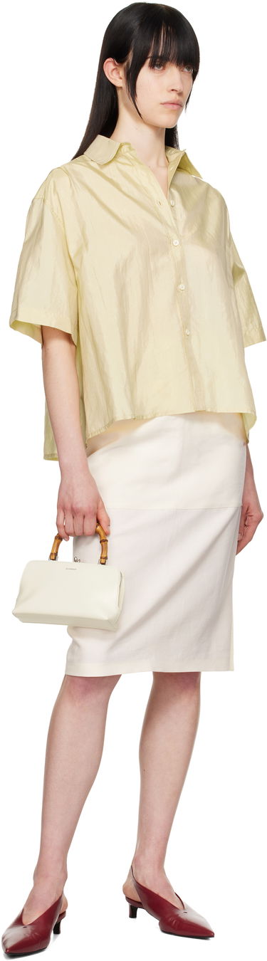 Košeľa Jil Sander Jil Sander Spread Collar Boxy Shirt Žltá | J40DL0167_J70003, 3