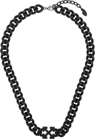 Náhrdelník Off-White Off-White Arrow Chain Necklace Čierna | OMOB15MC99MET0011000, 0