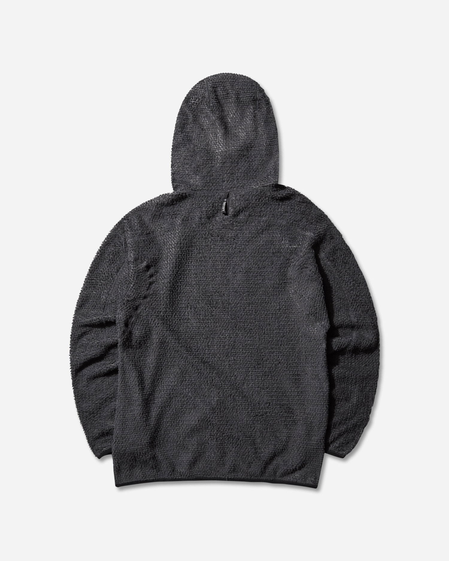 Mikina Satisfy FuzzFleece AD Light Hoodie Čierna | 11025 88001, 0