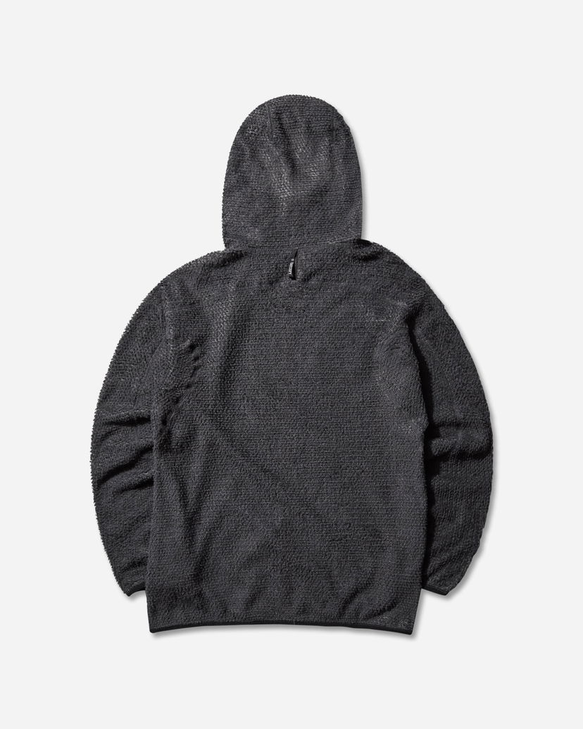Mikina Satisfy FuzzFleece AD Light Hoodie Čierna | 11025 88001
