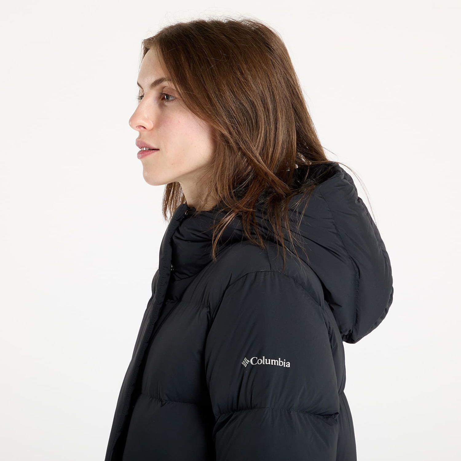 Prešívaná bunda Columbia Bunda Boundless Days Long Down Jacket Čierna | 2085144010, 1