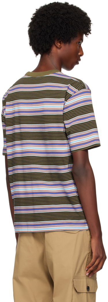 Tričko Paul Smith PS Paul Smith Stripe T-Shirt Zelené | M2R-220X-N22122-36, 2