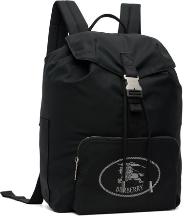 Batoh Burberry Orkney Flap Backpack Čierna | 8111314, 1