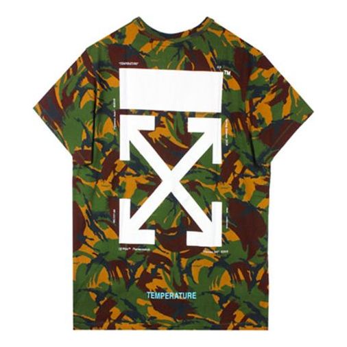 Tričko Off-White Arrows Camouflage Short Sleeve T-Shirt Rôznofarebný | OMAA002S188780129901