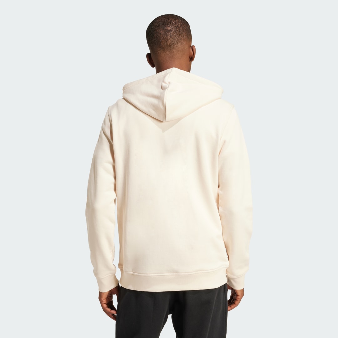 Mikina adidas Performance Essentials French Terry Hoodie Béžová | JD2408, 1