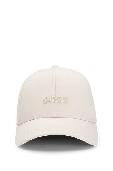 Šiltovka BOSS BOSS Cotton-twill Cap with Embroidered Logo Biela | 50519889